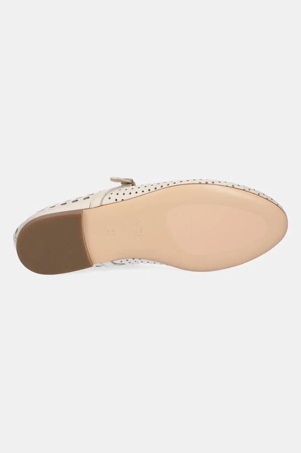 AGL Leren balletflats Milly Beige Dames - Foto 2