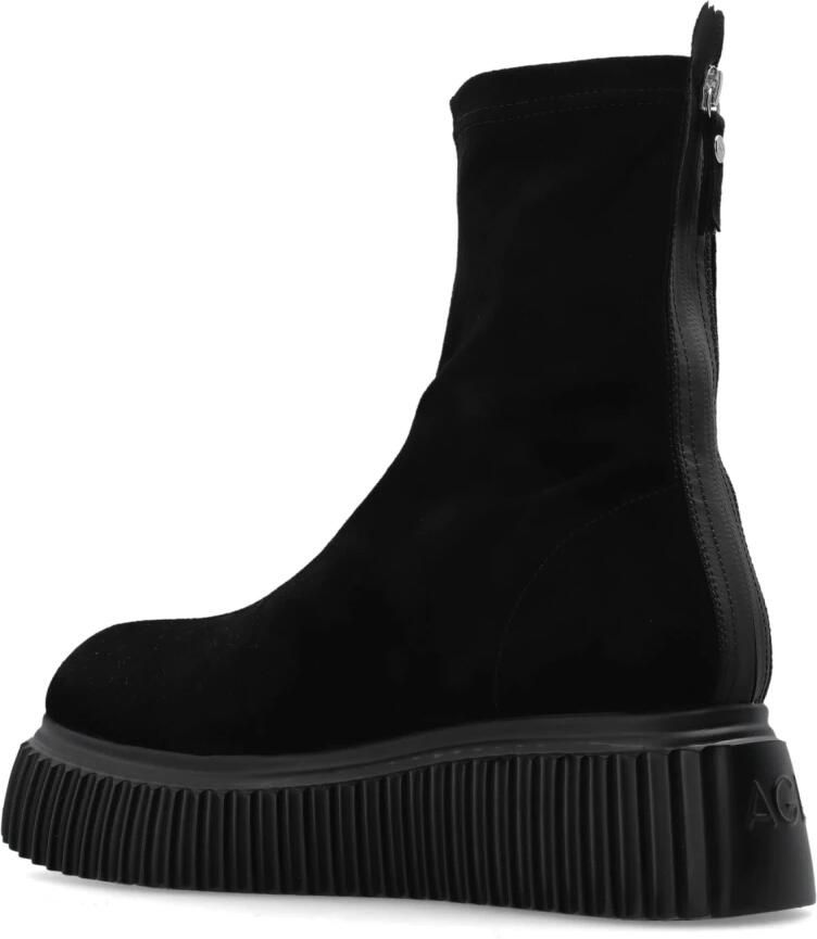 AGL Mirabel Suède Platform Enkellaarsjes - Foto 2
