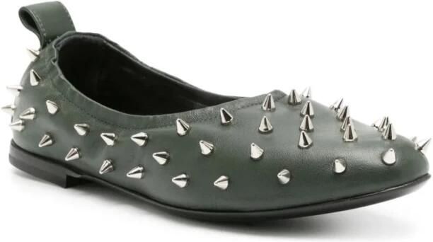 AGL Studded Leren Ballerina