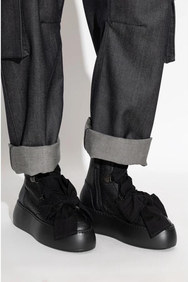 AGL Vibe Lint Leren Platform Schoenen - Foto 4