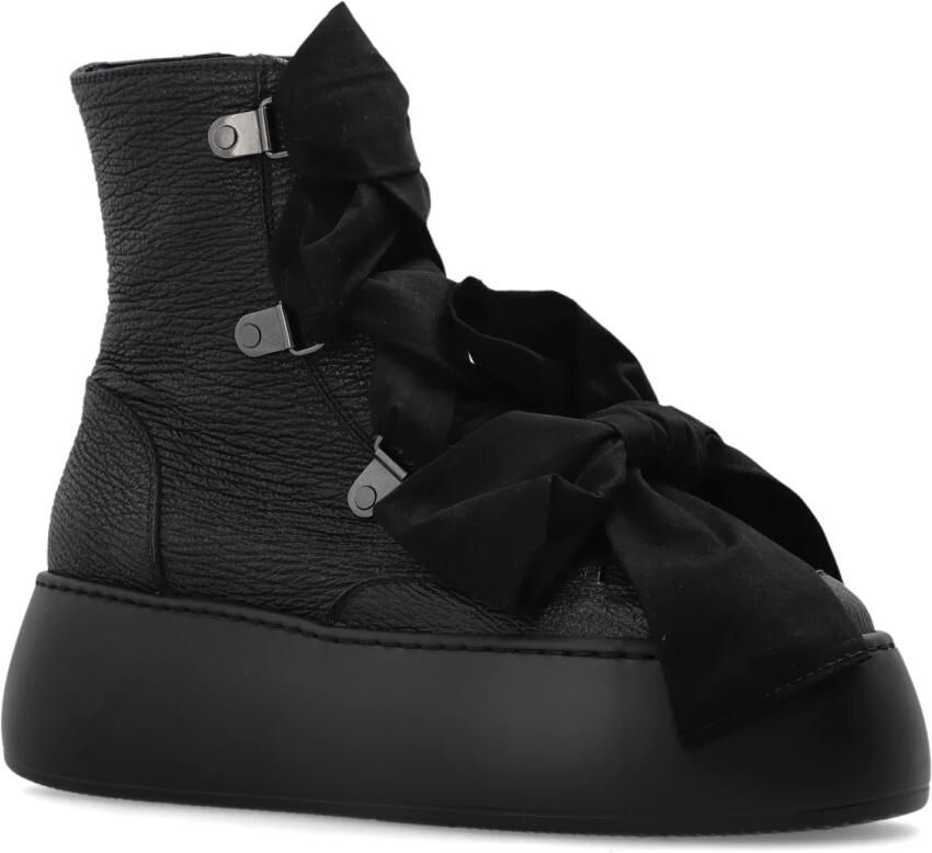 AGL Vibe Lint Leren Platform Schoenen - Foto 3