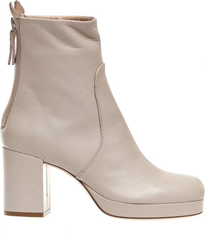 AGL Ankle Boots Beige Dames