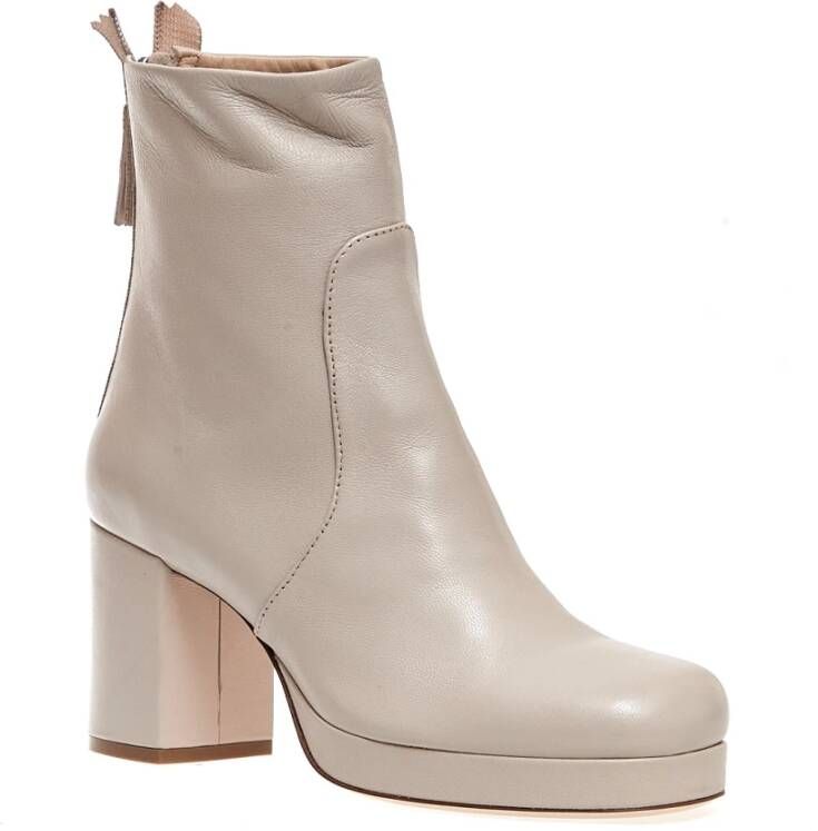 AGL Ankle Boots Beige Dames