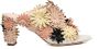 AGL Beige Bloem Sandalen voor Vrouwen - Thumbnail 1