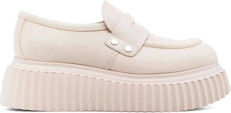 AGL Beige Loafers voor vrouwen Beige Dames