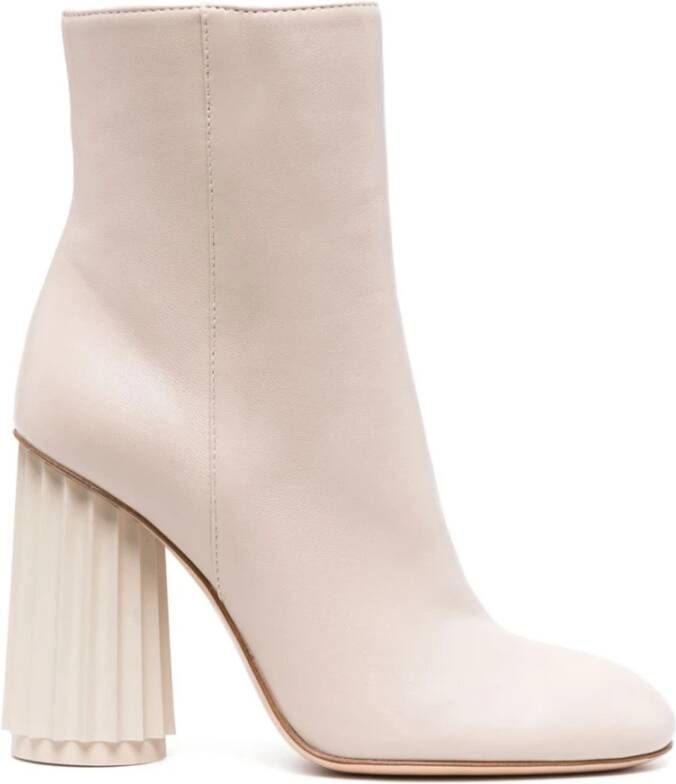 AGL Elegant Softy Heel Bootie White Dames