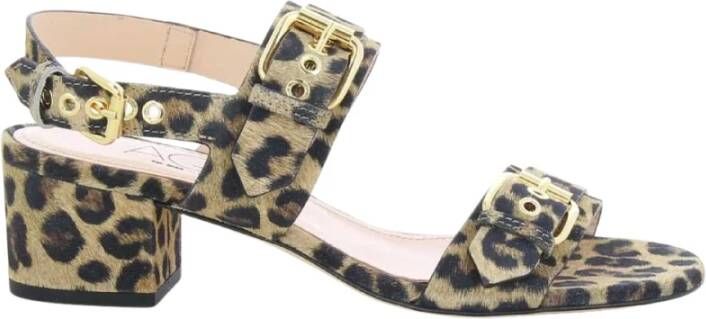 AGL Bruine Lala Straps Damesschoenen