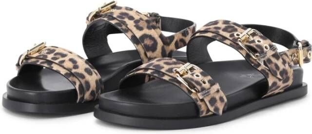 AGL Dierenprint sandalen voor zonnige dagen