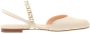 AGL Elegante Strass Slingback Schoenen Beige Dames - Thumbnail 1