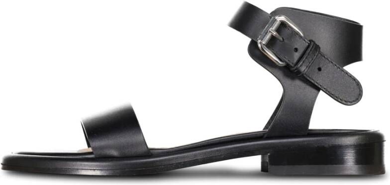 AGL Flat Sandals Black Dames