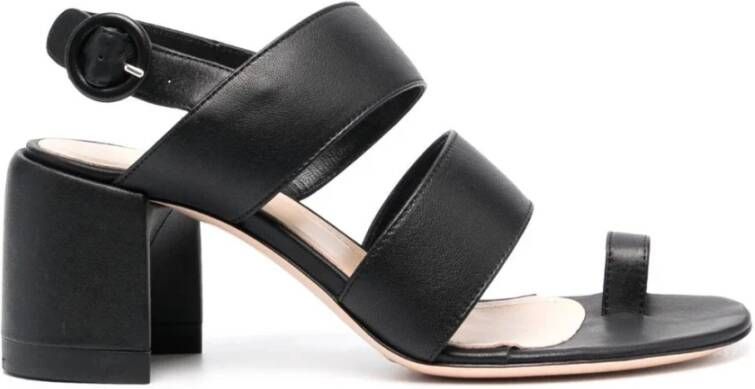 AGL Flat Sandals Black Dames