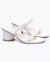 AGL Heeled Mules White Dames - Thumbnail 1