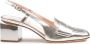 AGL Metallic Effect Leren Mocassin Goudkleurig - Thumbnail 1