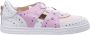 AGL Nappa and nylon leather sneakers with panels White Dames - Thumbnail 1