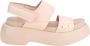 Attilio Giusti puffy sandals Beige Dames - Thumbnail 1