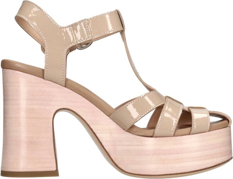 AGL Sandalen Beige