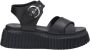 AGL Flat Sandals Black Dames - Thumbnail 1