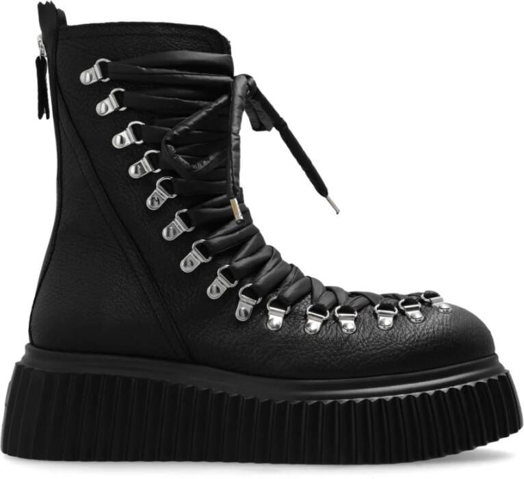 AGL Schoenen Dromo op platform Black Dames