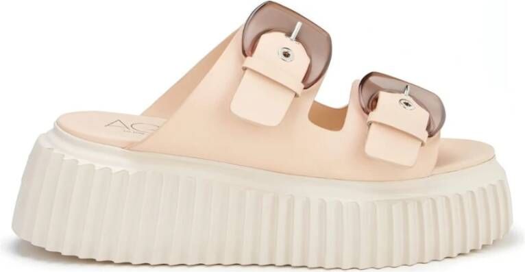 AGL Sliders Beige Dames