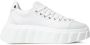 AGL Witte Casual Closed Wedges Sneakers White Dames - Thumbnail 1