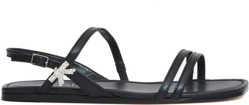AGL Strass Bow Flat Sandals