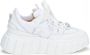 AGL Witte Damessneakers Koeienleer Synthetisch White Dames - Thumbnail 1