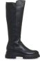 AGL Chunky Leren Stretch Laars Black Dames - Thumbnail 1