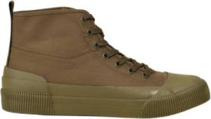 Aigle Rubber midden sneakers Groen Heren