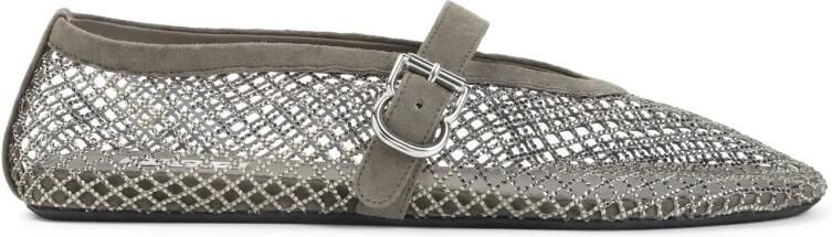 Alaïa Ballerina's in Strass Visnet