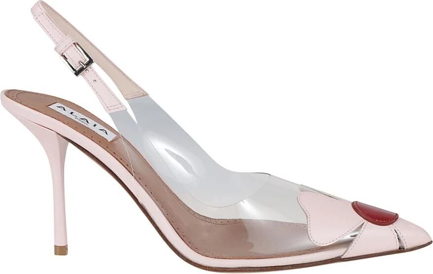Alaïa Bloom Slingbacks