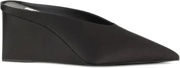 Alaïa Cube Wedge Mules 75