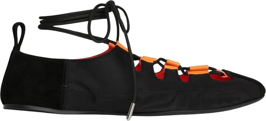 Alaïa Fold Laced Flats
