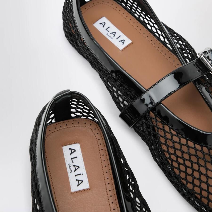 Alaïa Fold Laced Flats - Foto 3
