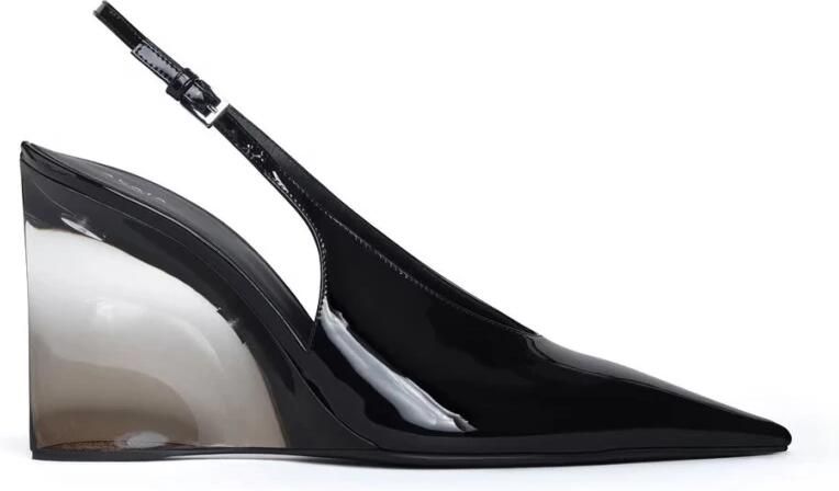 Alaïa Invisible Wedge Slingbacks