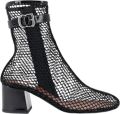 Alaïa Laarzen 55 in Fishnet - Zwart