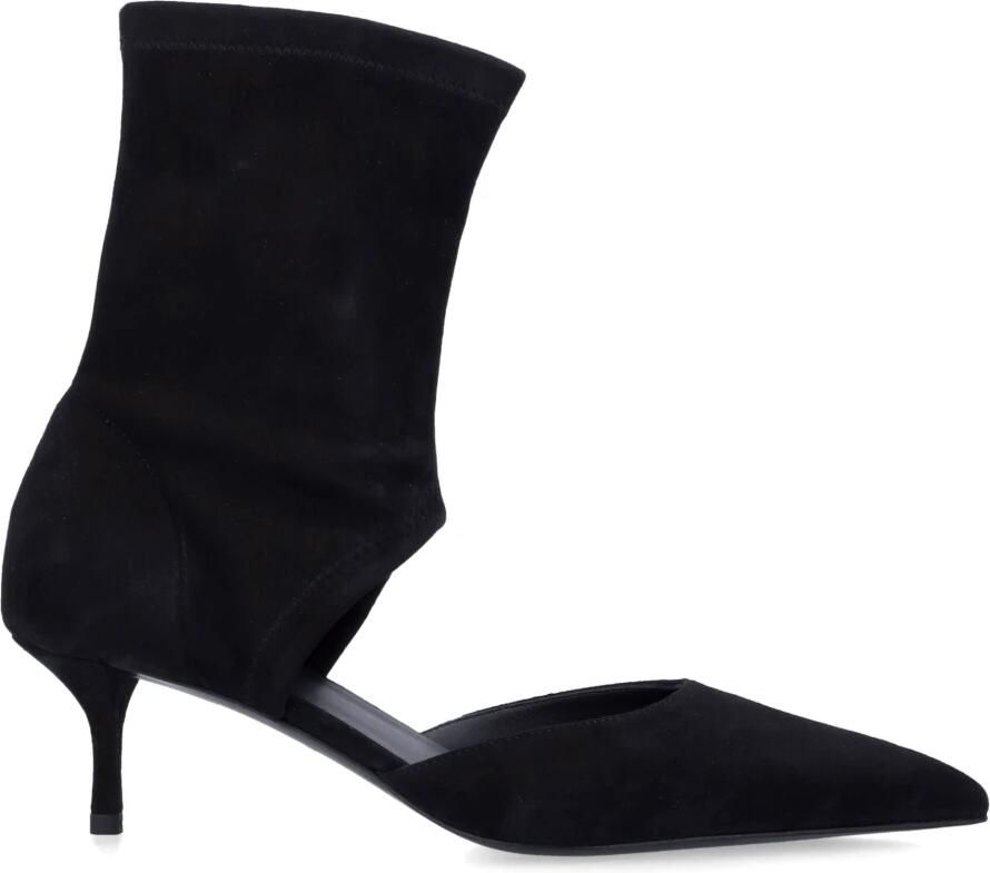 Alaïa Lage Laarzen in Stretch Suède