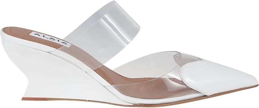 Alaïa Le Cœur Wedge Mules