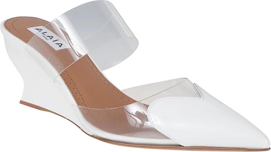 Alaïa Le Cœur Wedge Mules - Foto 2