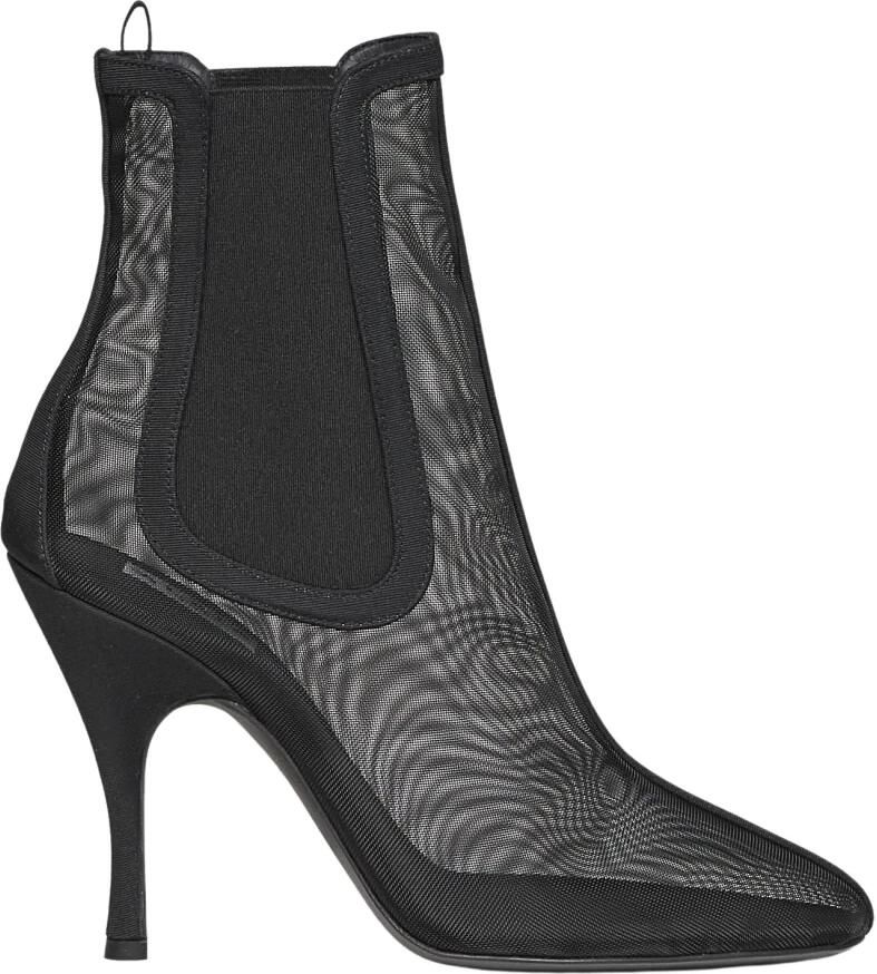 Alaïa Mesh kniehoge laarzen