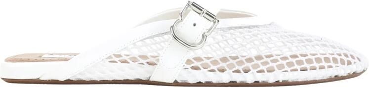 Alaïa Mules van visnet