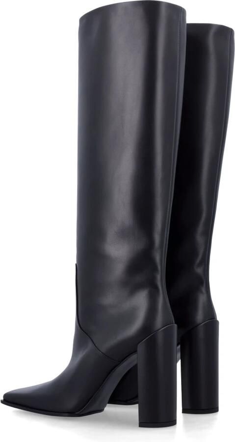 Alaïa Vierkante knielaarzen in kalfsleer - Foto 2