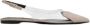 Alaïa Beige Heart Flat Slingback Schoenen - Thumbnail 1