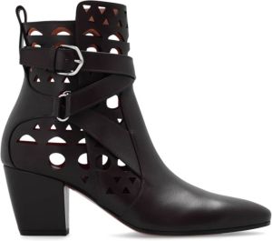 Alaïa Hakken openwerkschoenen Bruin Dames