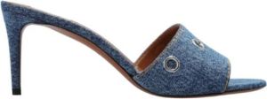 Alaïa Heeled denim muilezels Blauw Dames