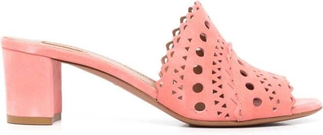 Alaïa Hoge hiel sandalen Roze Dames