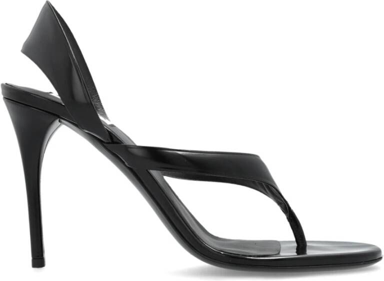 Alaia Sandalen Tong Sandals in zwart