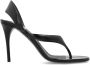 Alaia Sandalen Tong Sandals in zwart - Thumbnail 1