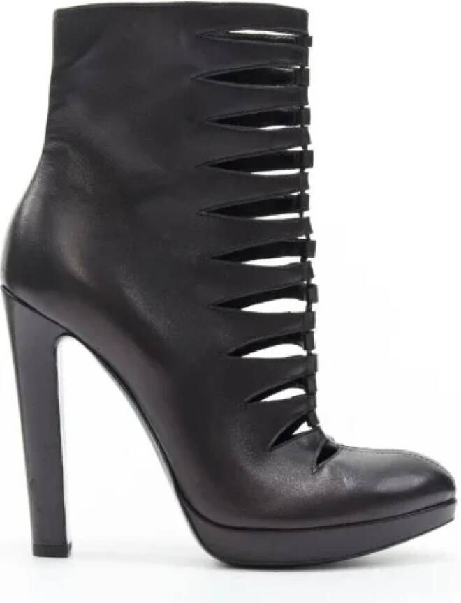 Alaïa Pre-owned Leather boots Black Dames