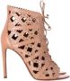 Alaïa Pre-owned Leather heels Beige Dames - Thumbnail 1