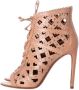 Alaïa Pre-owned Leather heels Beige Dames - Thumbnail 1